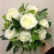 WB105B Avalanche Rose Hand Tied
